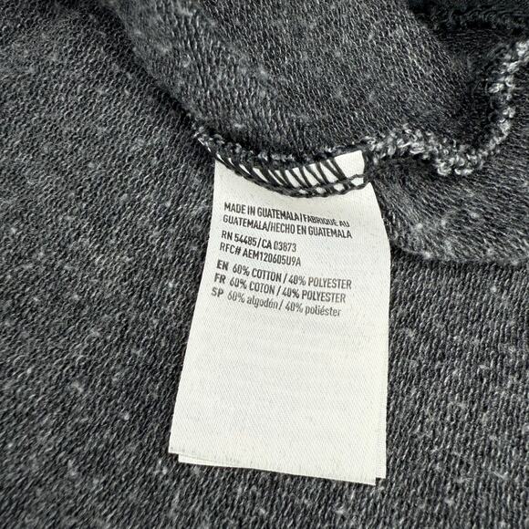 NIRVANA Vestibule Grunge Sweatshirt Cold Shoulder Size S - Picture 5 of 5